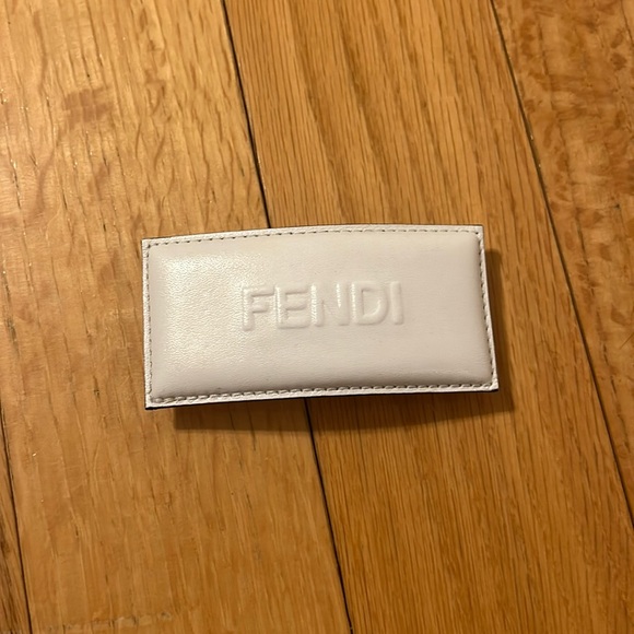 Fendi leather barrette - Picture 1 of 3